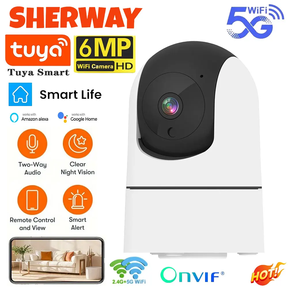 Eufy Camera E220 - Tuya-Caméra de surveillance intérieure IP WiFi