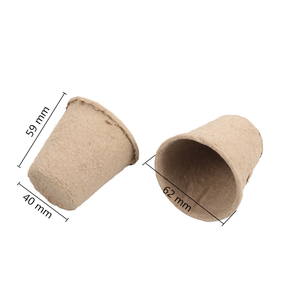 Pots ronds de tourbe de jardin - Peat Pellet Tray avis et prix